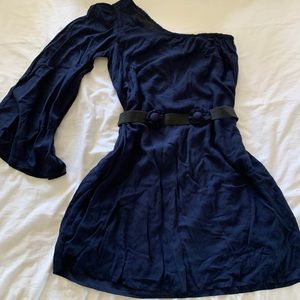 Zara one shoulder dress or long top